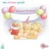 Σχέδιο τούρτας forever friend 20x30cm