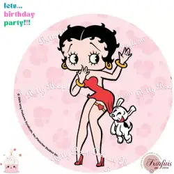 Σχέδιο τούρτας betty boop 20cm