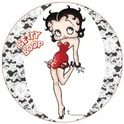 Σχέδιο τούρτας betty boop 20cm