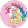 Σχέδιο τούρτας Barbie 20cm