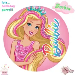 Σχέδιο τούρτας Barbie 20cm