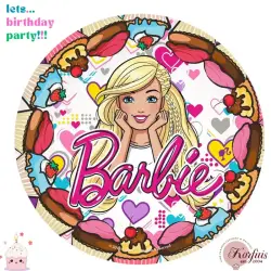 Σχέδιο τούρτας Barbie 20cm