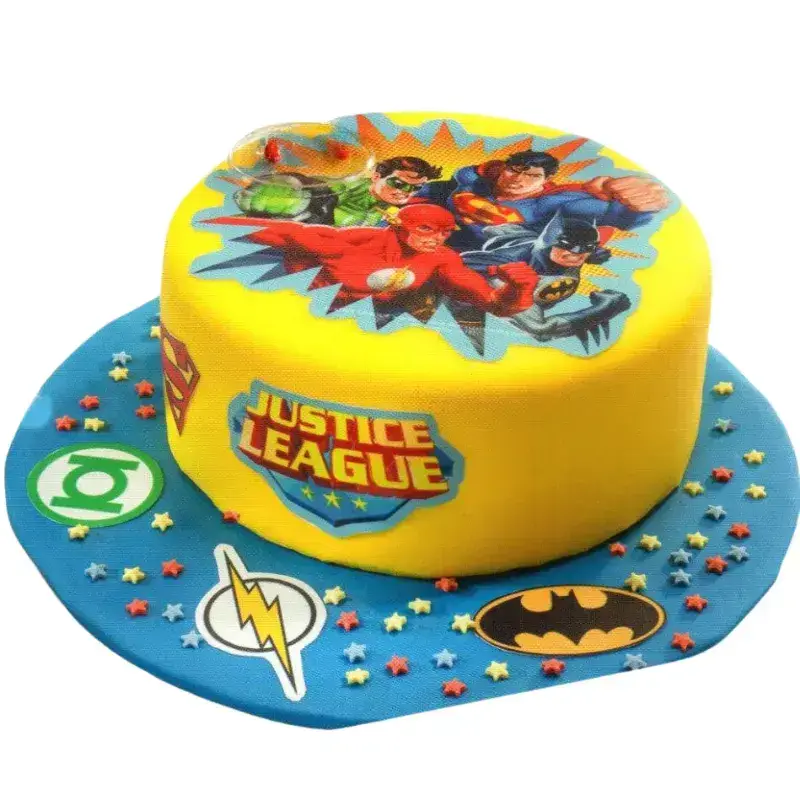 Σχέδιο τούρτας justice league 20cm