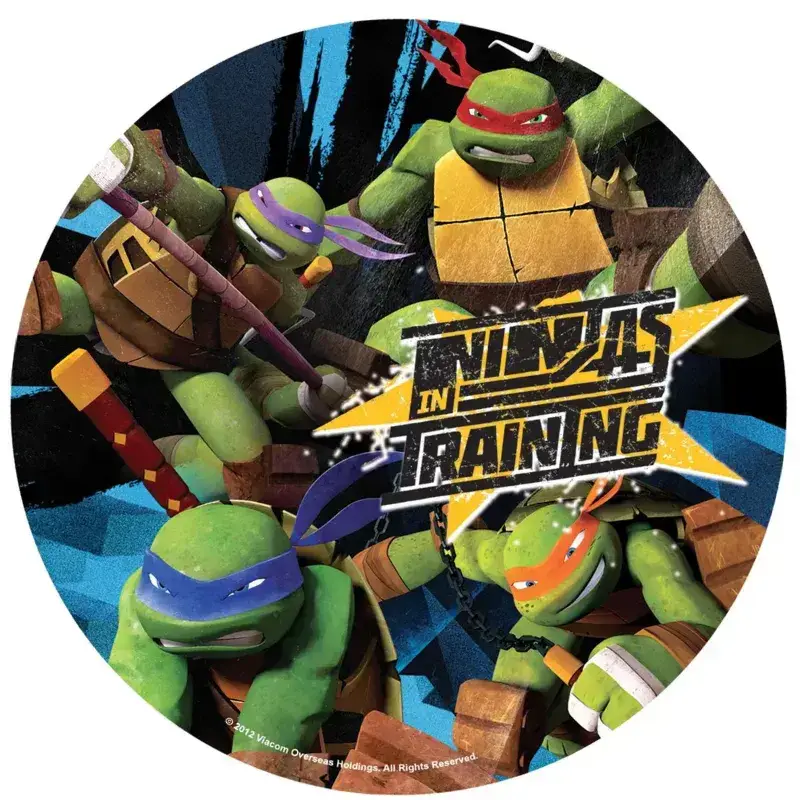 Σχέδιο τούρτας χελωνονιντζάκια tmnt 20cm
