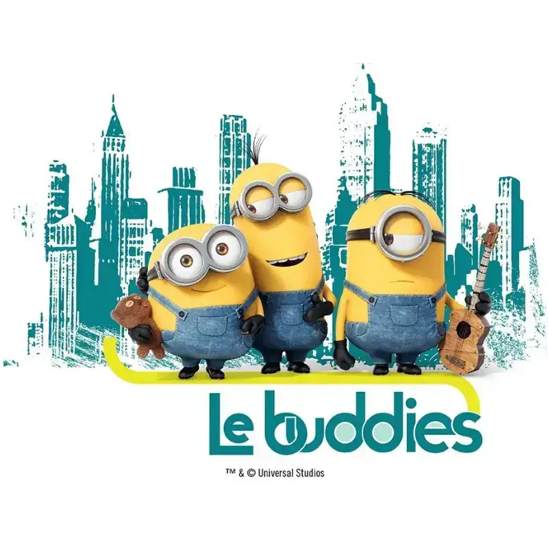 Σχέδιο τούρτας Minions le buddies 20x30cm
