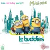 Σχέδιο τούρτας Minions le buddies 20x30cm