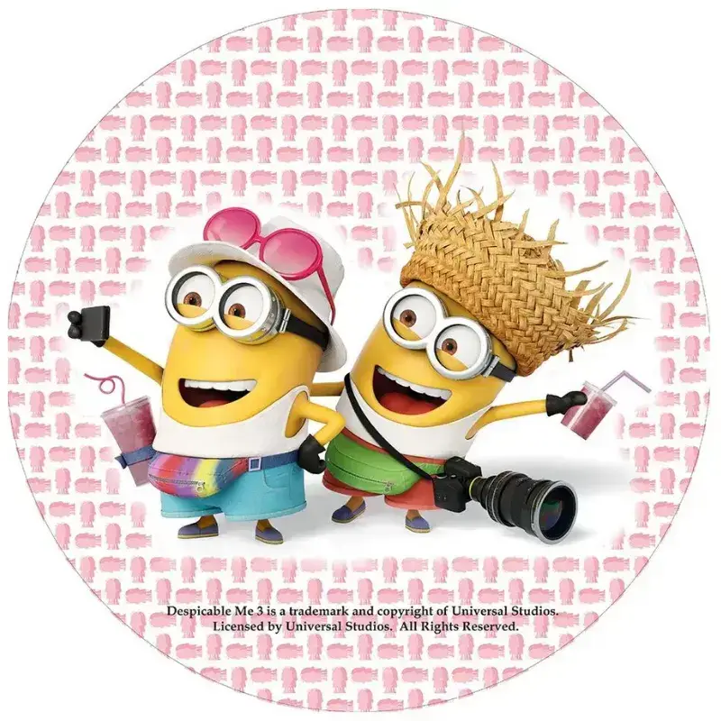 Σχέδιο τούρτας Minions διακοπές 20cm