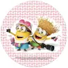Σχέδιο τούρτας Minions διακοπές 20cm