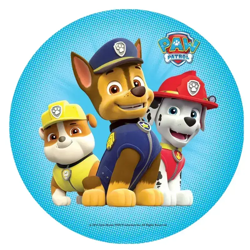 Σχέδιο τούρτας Paw Patrol 20cm