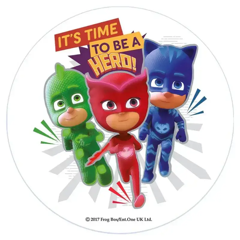 Σχέδιο τούρτας Pj masks 20cm