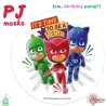 Σχέδιο τούρτας Pj masks 20cm