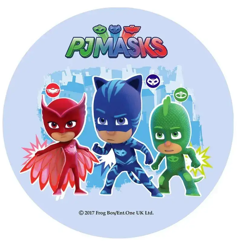 Σχέδιο τούρτας Pj masks 20cm