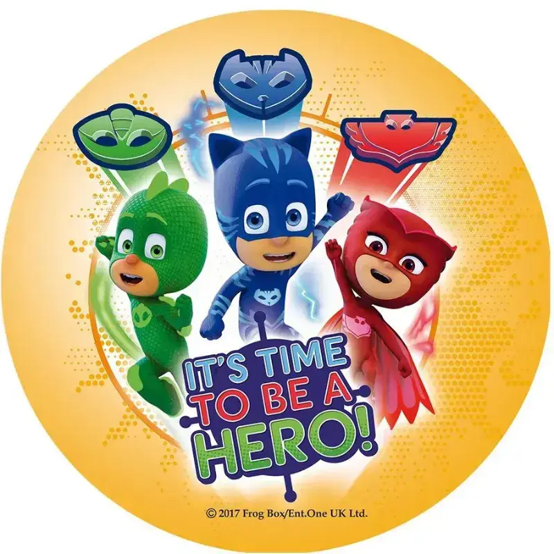 Σχέδιο τούρτας Pj masks 20cm