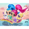 Σχέδιο τούρτας Shimmer and shine 20x30cm
