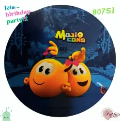 Σχέδιο τούρτας mojicons 20cm