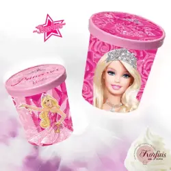 Κύπελλο καπάκι βάπτισης barbie