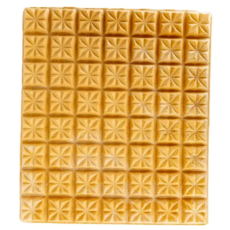 Βάφλα γκοφρέ σε τετράγωνα