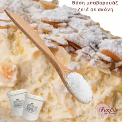 Βάση μπαβαρουάζ ζελέ σε σκόνη