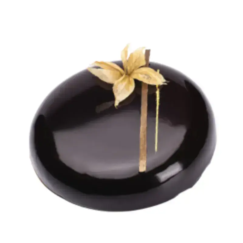 Γκλασάζ ζεστό σοκολάτα  miroir black diamond