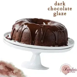 Επικάλυψη σοκολάτα dark chocolate glaze
