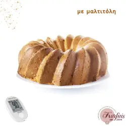 Μίγμα κέικ με μαλτιτόλη american type