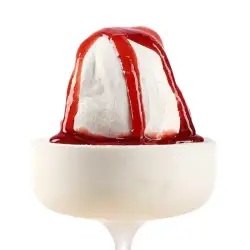 Σιρόπι φράουλα topping fragola