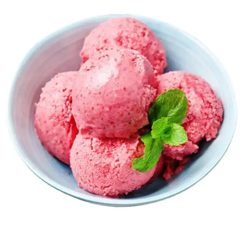Σορμπέ φράουλα vegan stevia di gusto