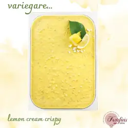 Ρίπλα σοκολάτα με λεμόνι lemon cream crispy variegare