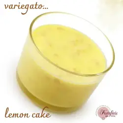 Ρίπλα πραλίνα με μπισκότο λεμόνι variegato lemon cake