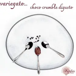 Ρίπλα πραλίνα σοκολάτας με μαλακό μπισκότο choco crumble digusto