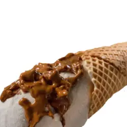 Ρίπλα καραμέλας με γκοφρέτα & καρύδια variegato amore pecan