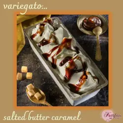 Ρίπλα αλατισμένη καραμέλα βουτύρου variegato salted butter caramel