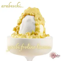 Ρίπλα λεμόνι με μπισκότο λεμόνι arabeschi grisbi frolino limone
