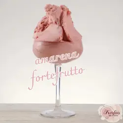 Γεύση παγωτού κεράσι amarena fortefrutto