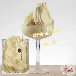 Γεύση παγωτού κρέμα βανίλια λεμόνι oro d'oro pasta