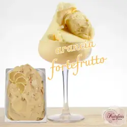 Γεύση παγωτού πορτοκάλι arancia fortefrutto