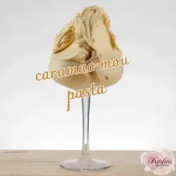 Γεύση παγωτού καραμέλα caramao mou pasta