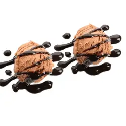 Γεύση παγωτού σοκολάτα φουντούκι gianduia di gusto