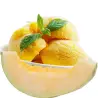 Γεύση παγωτού πεπόνι melone di gusto
