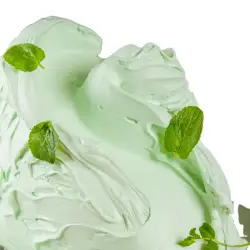 Γεύση παγωτού μέντα mint all natural stella