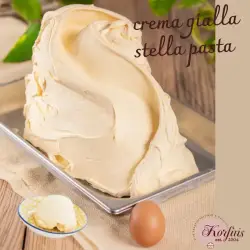 Γεύση παγωτού κρέμα πατισερί crema gialla stella