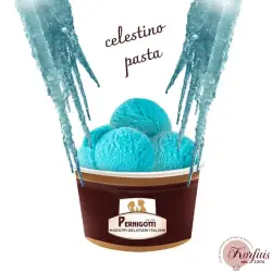 Γεύση παγωτού τσιχλόφουσκα μπλε celestino