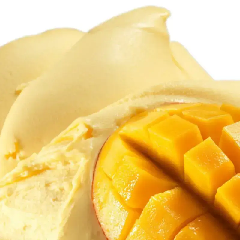 Γεύση παγωτού μάνγκο