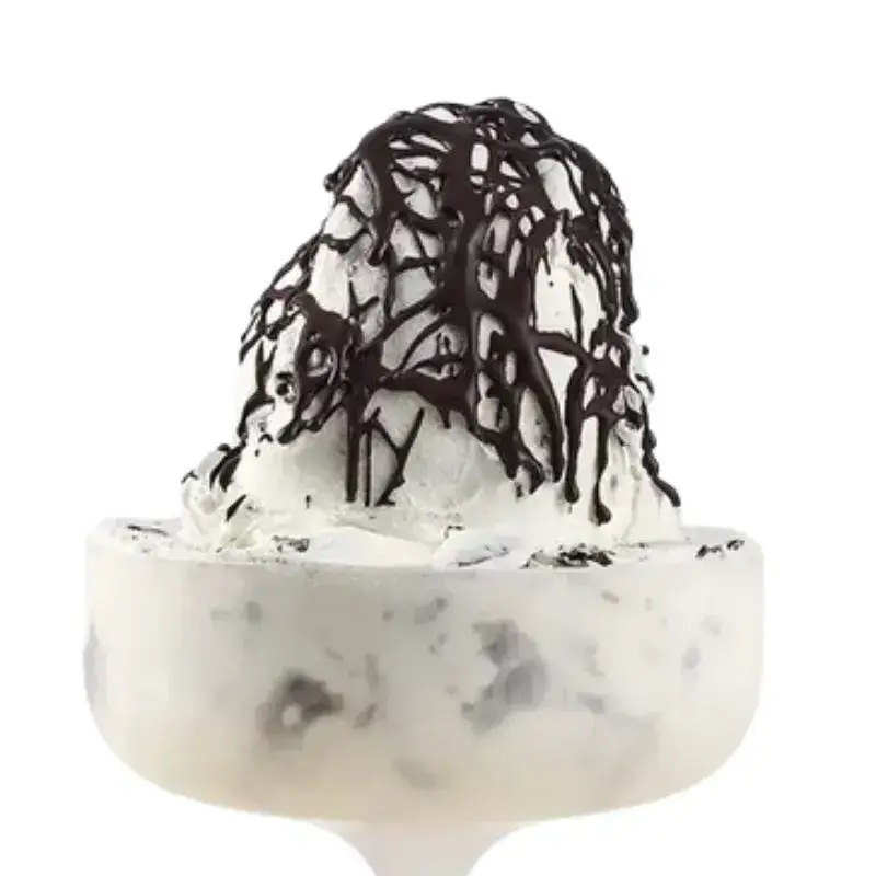 Ρίπλα μαύρης σοκολάτας arabeschi gran stracciatella