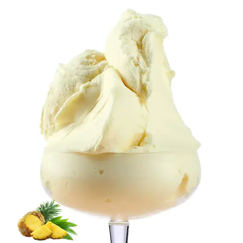 Γεύση παγωτού ανανάς pineapple fortefrutto