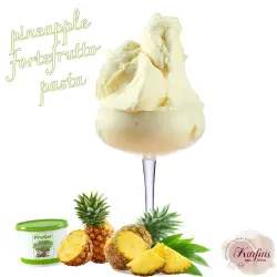 Γεύση παγωτού ανανάς pineapple fortefrutto