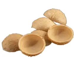 Μπαλάκι βάφλας κομμένο