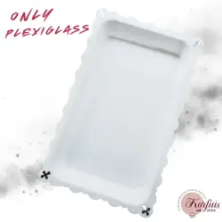Δίσκος παραλληλόγραμμος plexi glass
