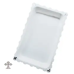 Δίσκος παραλληλόγραμμος plexi glass