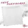 Δίσκος τετράγωνος plexi glass